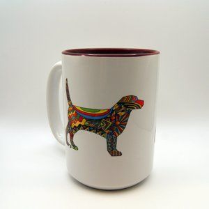 Colorful Dog Coffee Tea Mug Orca Coatings